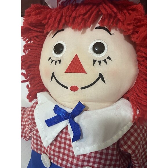 15' Vintage 1981 Applause Raggedy Andy Doll #8457 "80th Birthday" - Picture 4 of 16